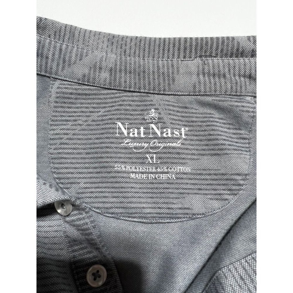 Nat Nast Polo Gray Size Xl - Picture 7 of 7